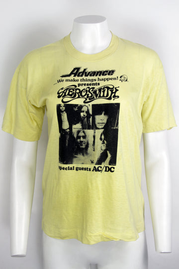 Vintage Advance Presents 1978 Aerosmith and Special Guest AC/DC T-shirt - M