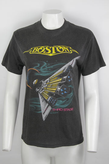 Vintage Boston 1987 Third Stage US Tour T-shirt - S/M