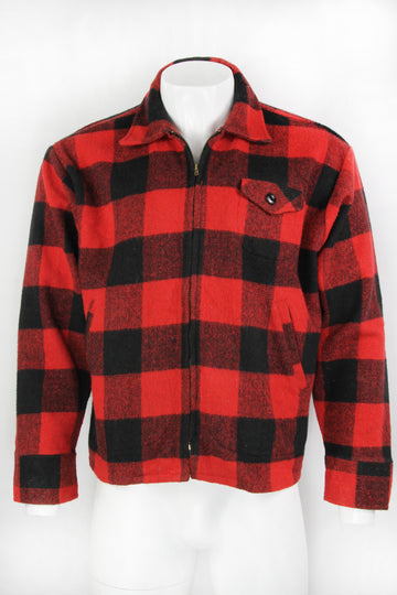 Vintage 50s Chill Chaser CPO Mackinaw Cruiser Jacket - XL
