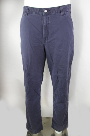 Vintage Carhartt Navy Relaxed Fit Workwear Trousers – L