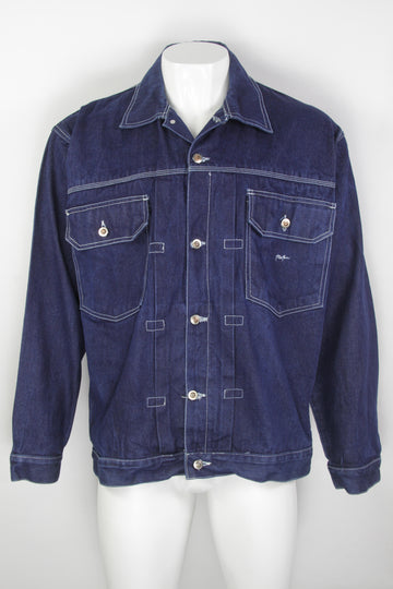 Vintage Y2k Phat Farm Type II Style Denim Jacket - XXXL
