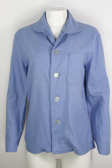 Vintage 1950s Curve Collar European Work jacket - M