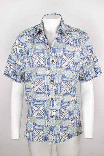 Vintage Hawaiian Shirt - made in Hawaii - S