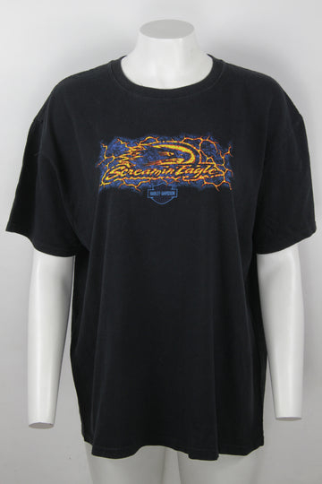 Vintage Harley Davidson Screaming Eagle T-shirt - L