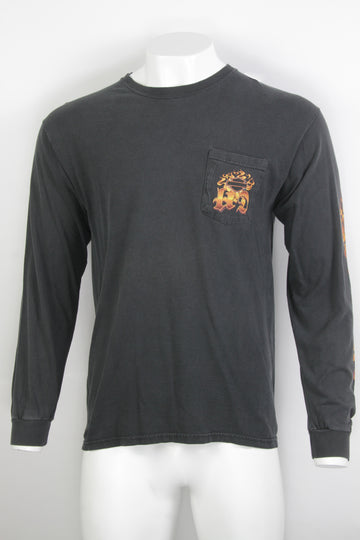 Vintage Y2k Harley Davidson Long Sleeved T-shirt - L