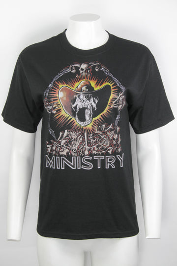 Vintage Ministry Metal Band T-shirt  - S