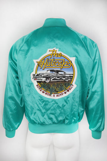 Vintage Satin Low Rider Baseball Jacket - XL