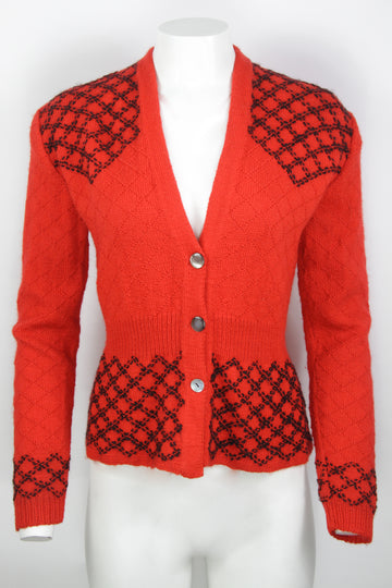 Vintage 1940s Cardigan - S