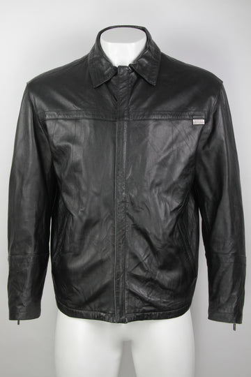 Vintage Versace Jeans Couture Leather Jacket - XL