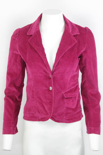 Vintage Y2k Cord Blazer - S/M