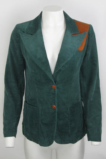 Vintage 70s Cord Blazer - S
