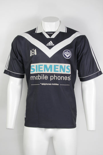 Vintage Bordeaux  2000-2001 Home Football Kit Top - L