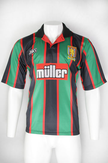 Vintage Original Aston Villa FC 1993-94  Away Football Kit Top - L  - Made In England