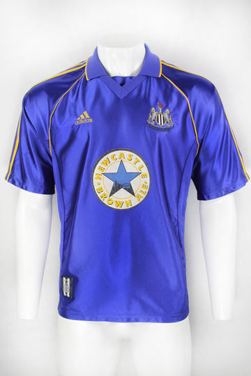 Vintage 1998-99 Newcastle United Adidas Football Kit Top -  L