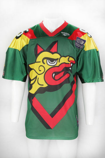 Vintage Reebok WLAF Barcelona Dragons 1995 Jersey - XL