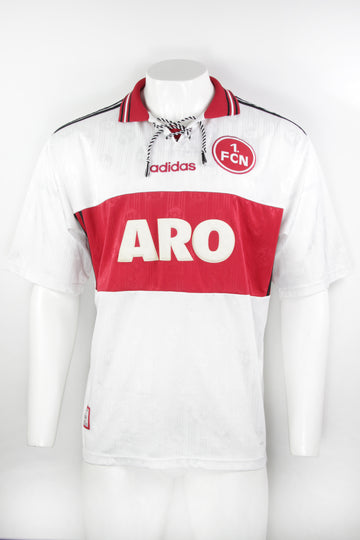Vintage Adidas FC Nurnberg 1997-98 Away Football Kit Top - XL
