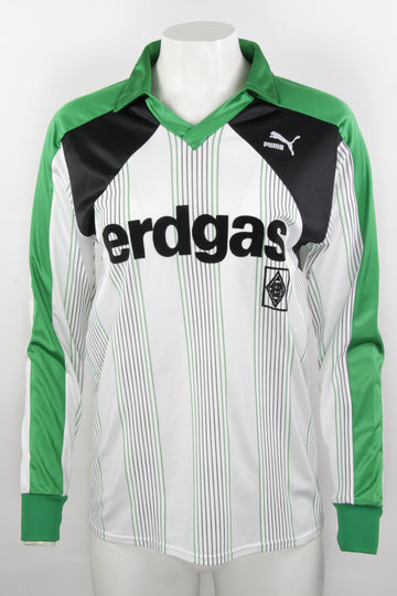 Vintage Puma Borussia Monchengladbach 1987-89 Home Football Kit Top -S