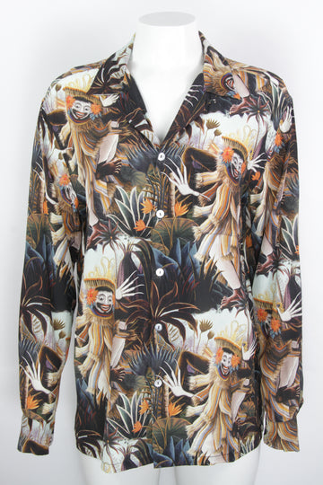 Endless Joy Silk Hawaiian Shirt - S