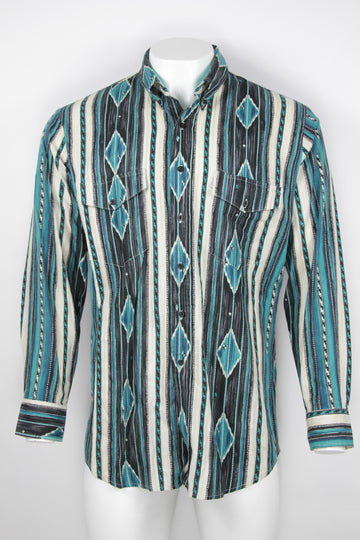Vintage South West Button down Shirt - L