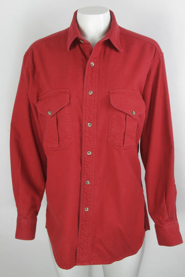 Vintage CC. Filson Red Flannel  Workwear Shirt  - M