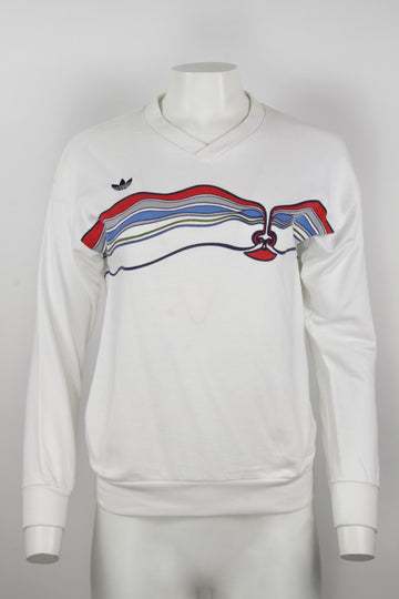 Vintage Adidas Ivan Lendl Sweatshirt The Face 1980s - XS