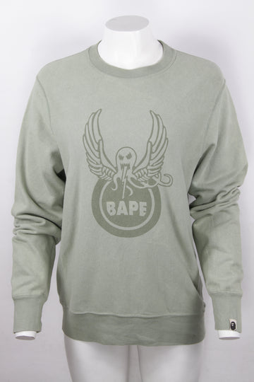 Vintage Reverse Weave A Bathing Ape Crew Sweatshirt - L