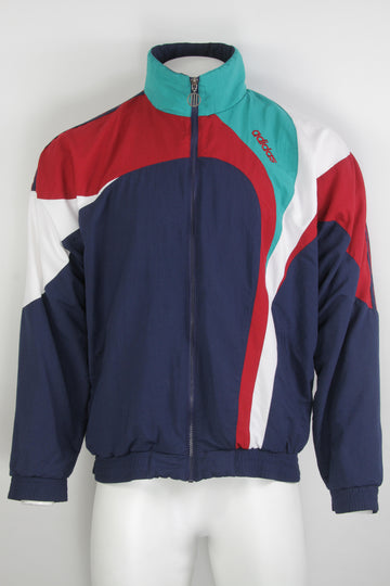 Vintage Silver Label Adidas D8 Track Jacket -  XL