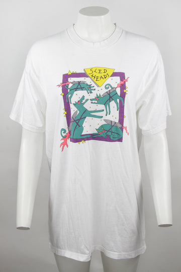 Vintage Lee Sled Heads Dog T-shirt