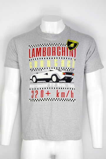 Vintage 80s Single Stitch Lamborgini Countach - L