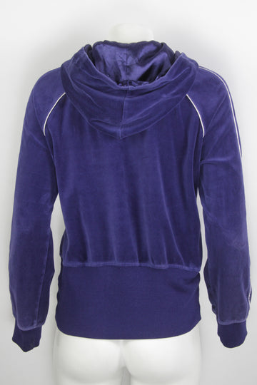 Vintage Y2k Velour Tracktop - M