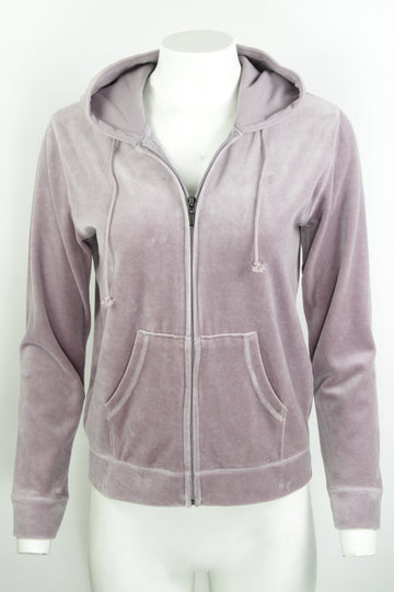 Vintage Y2k Velour Tracktop - M