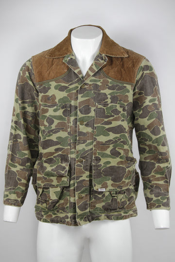 Vintage Carhartt Cloud/Duck Hunting Cammo Jacket (With attachment hunting pouch)   - M