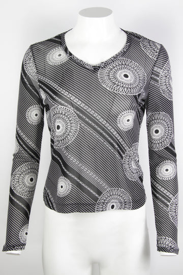 Vintage Y2k Mesh Top - M