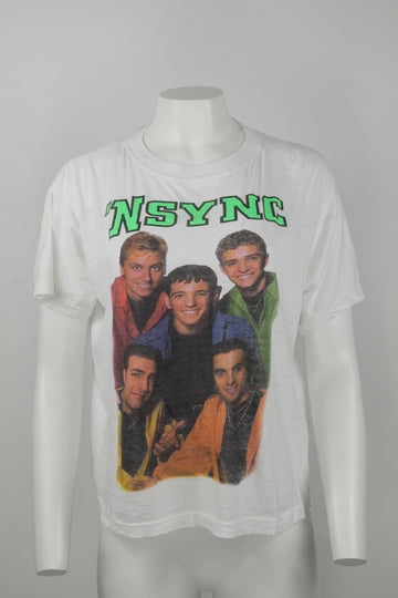 N-sync band tee - White - M