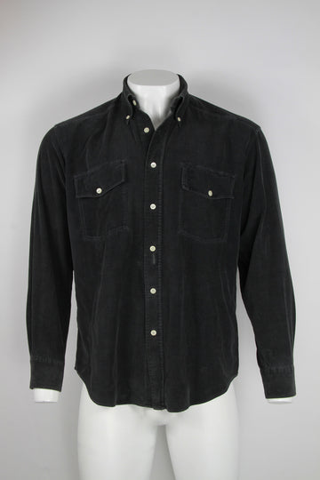 Yves Saint Laurent Black Cord shirt - L