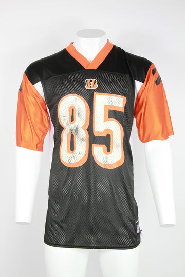 Vintage Cincinnati Bengals NFL #85 C. Johnson 'Cincooccio' Reebok jersey - L