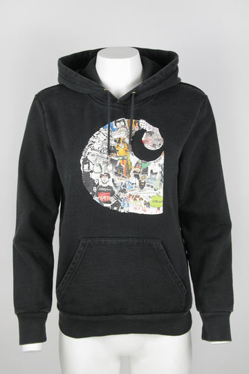 Carhartt reverse weave Printed hoodie - S