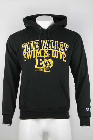 Vintage US Champion 'Blue Valley'  college Hoodie - M