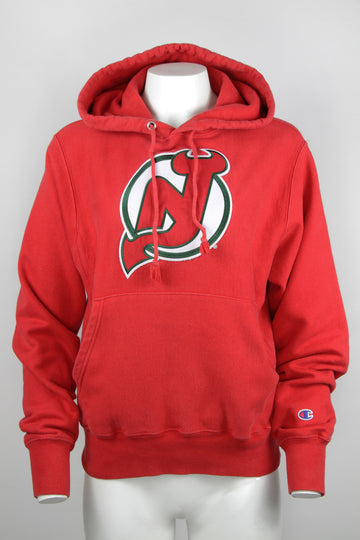 Vintage US Champion Reverse weave New jersey Devils NHL Hoodie  - M