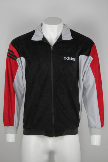 Vintage Adidas Velour track top - L