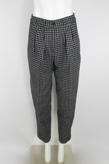 Ladies Hounds tooth wool trousers - S