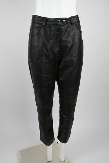 Black leather Harve benard trousers - S/M