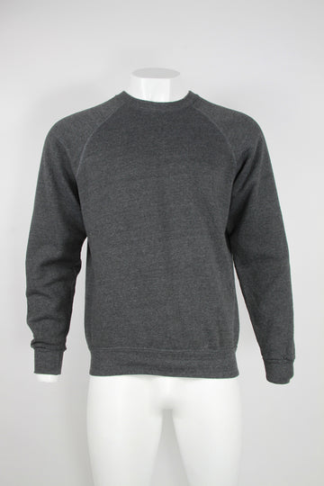 Vintage Charcoal grey Lee plain crew sweatshirt - L/XL