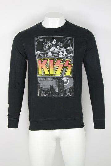 Vintage KISS thin crew sweatshirt Official merchandise - M