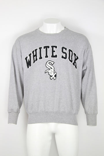 Vintage White Sox Stitched logo crew sweatshirt - XL