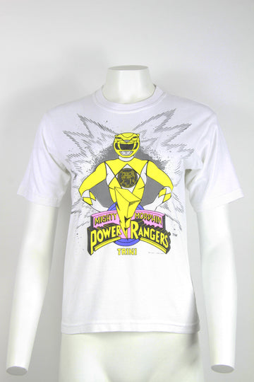 1994 Power Rangers Saban T-shirt - White - S